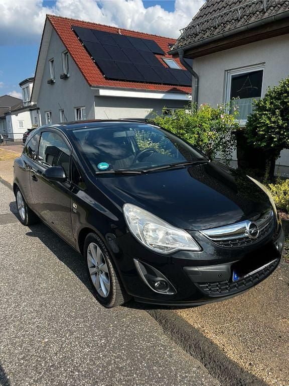 Schwarz Gebraucht 2012 Opel Corsa Kleinwagen | 4.850 € (Fairer Preis) - Bild 1/4