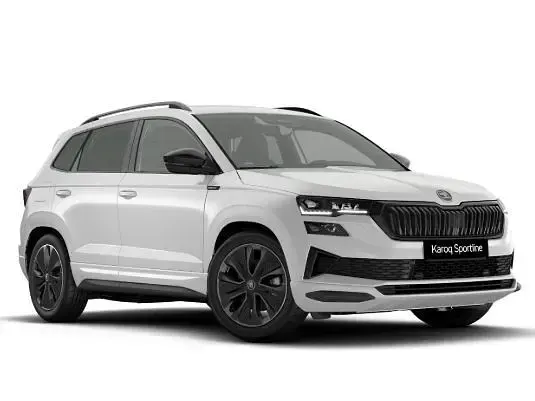 Neu Skoda Karoq SportLine 190 PS (139 kW) 2026 Moonweiß perleffekt SUV
