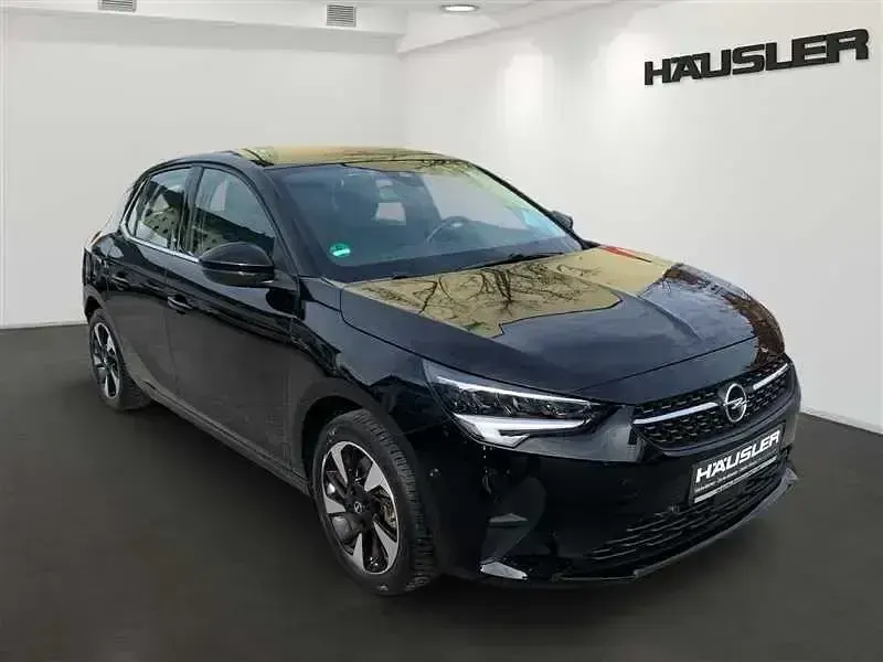 Gebraucht Opel Corsa-e Elegance 100 kW (136 PS) 2022 Karbon schwarz (metallic) Kleinwagen