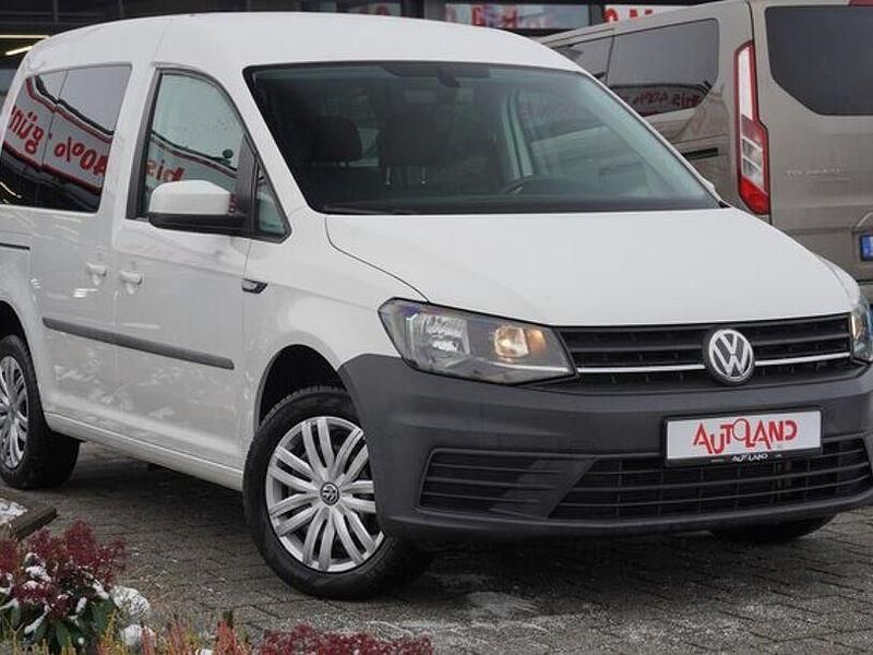 Gebraucht VW Caddy Trendline 131 PS (96 kW) 2019 Weiß Van / Kleinbus