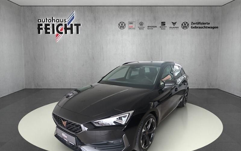 Gebraucht Cupra Leon 150 PS (110 kW) 2024 Mitternachtsschwarz Kombi