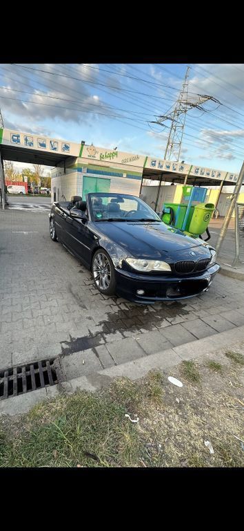 Blau Gebraucht 2005 BMW 320 Cabriolet Sport Line Cabrio | 13.000 € (Etwas zu teuer) - Bild 1/4