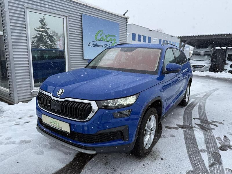 Blau Gebraucht 2022 Skoda Kodiaq SUV | 27.980 € (Superpreis) - Bild 1/4