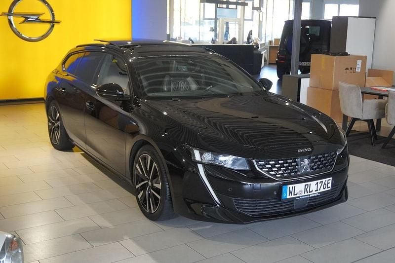 Lackierung schwarz perla nera/ Gebraucht 2021 Peugeot 508 GT Kombi | 22.990 € (Fairer Preis) - Bild 1/4