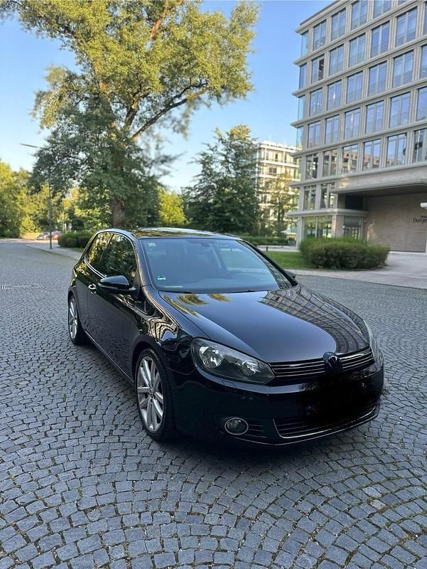 Schwarz Gebraucht 2009 VW Golf VI Coupé | 5.500 € - Bild 1/4