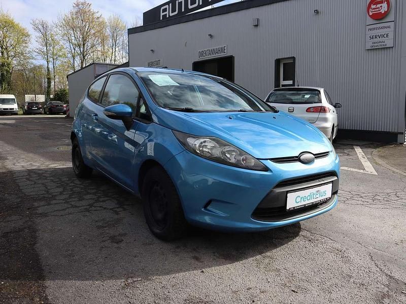 Gebraucht Ford Fiesta Trend 82 PS (60 kW) 2009 Blau Kleinwagen