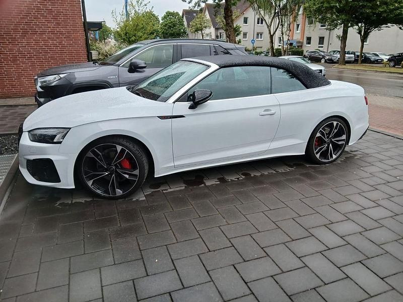 Weiß Gebraucht 2024 Audi A5 Cabriolet S-Line Cabrio | 46.900 € (Fairer Preis) - Bild 1/4