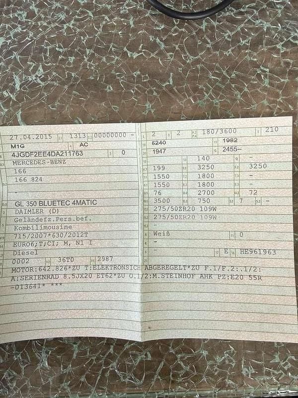 Gebraucht Mercedes GL350 258 PS (189 kW) 2015 Weiß SUV