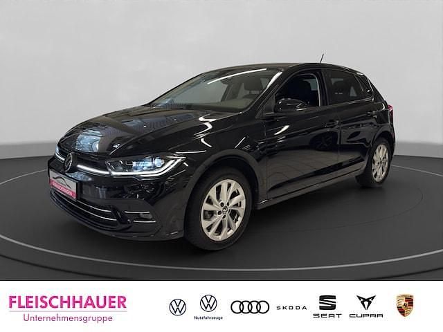 Schwarz Gebraucht 2021 VW Polo Style Kleinwagen | 16.780 € (Fairer Preis) - Bild 1/4