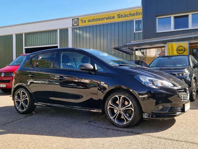 Schwarz Gebraucht 2018 Opel Corsa S Kleinwagen | 12.580 € (Teuer) - Bild 1/4
