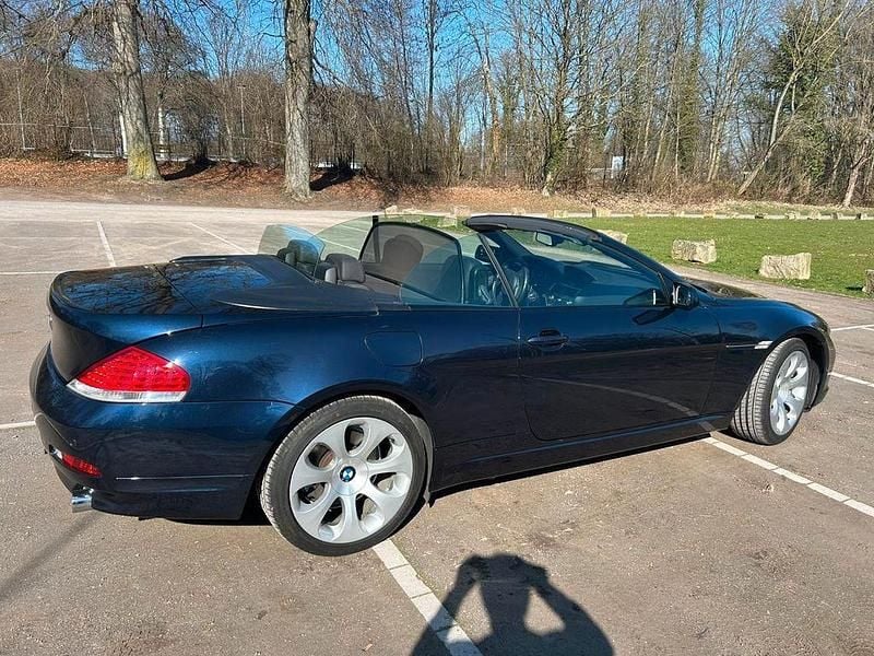 Gebraucht BMW 630 Cabriolet 258 PS (189 kW) 2006 Blau Cabrio