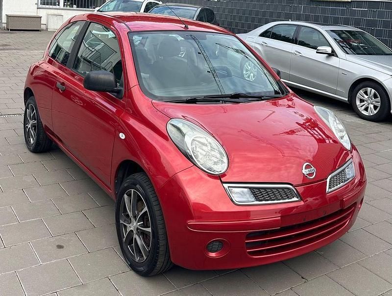Rot Gebraucht 2010 Nissan Micra Visia Kleinwagen | 2.700 € (Fairer Preis) - Bild 1/4