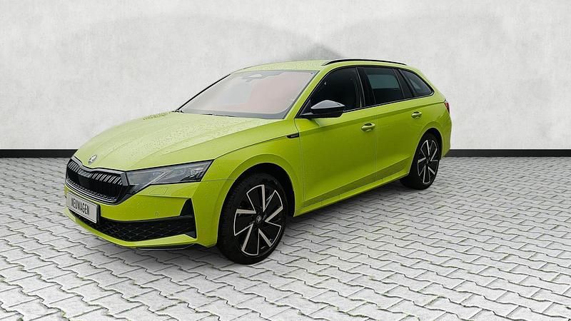 Neu Skoda Octavia SportLine 150 PS (110 kW) 2025 Mambagrün Kombi