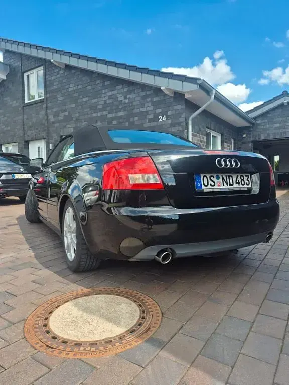 Occasion Audi A4 Cabriolet Performance 163 ch (119 kW) 2003 Noir Cabriolet
