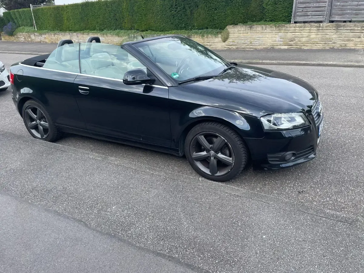 Gebraucht Audi A3 Cabriolet Attraction 160 PS (117 kW) 2008 Schwarz Cabrio