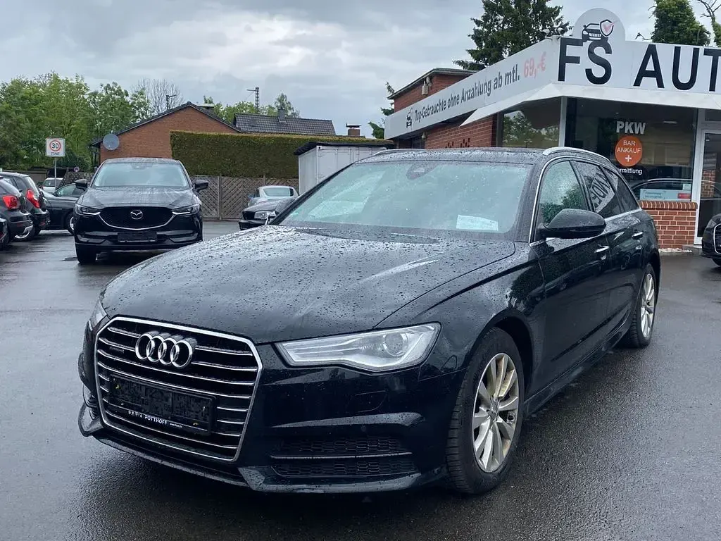 Brugt Audi A6 Sport 218 HK (160 kW) 2016 Sort Stationcar