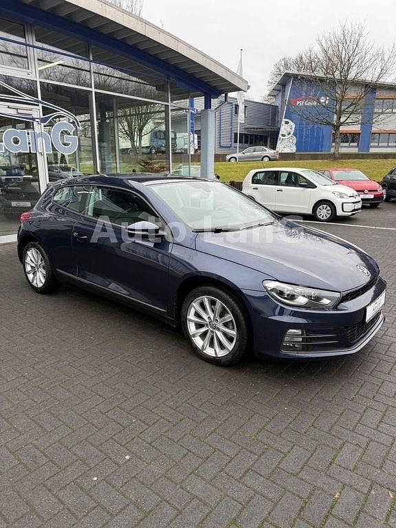 Blau Gebraucht 2016 VW Scirocco Coupé | 14.490 € (Fairer Preis) - Bild 1/4