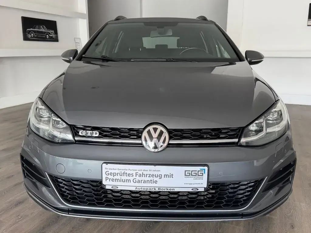 Gebraucht VW Golf VII GTD 184 PS (135 kW) 2019 Grau Kombi