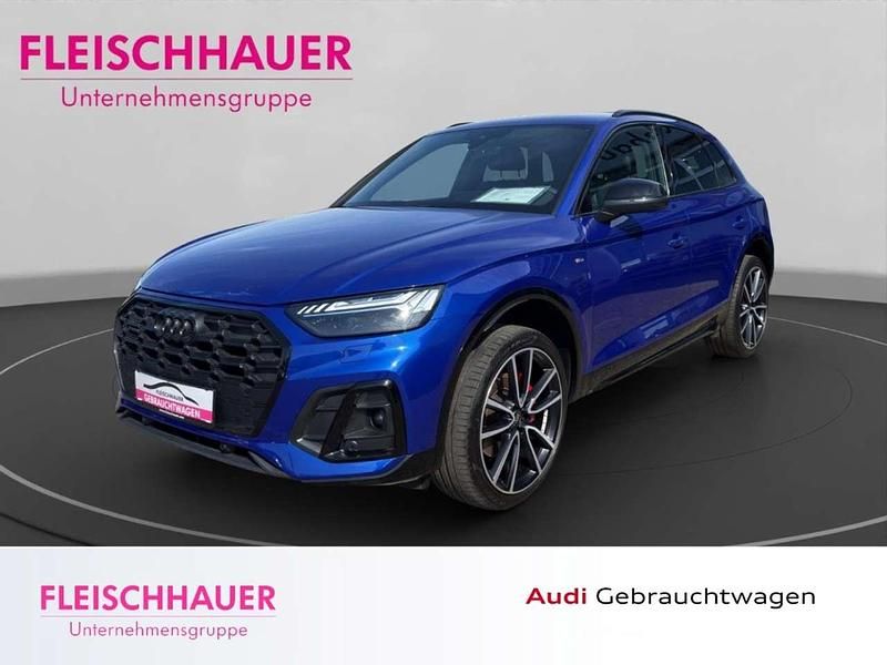 Ultrablau metallic Gebraucht 2023 Audi Q5 S-Line SUV | 44.990 € (Fairer Preis) - Bild 1/4