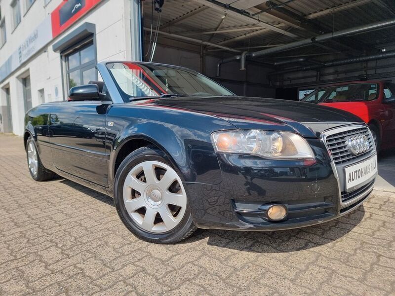 Phantomschwarz perleffekt Gebraucht 2006 Audi A4 Cabriolet Sport Cabrio | 5.848 € (Fairer Preis) - Bild 1/4