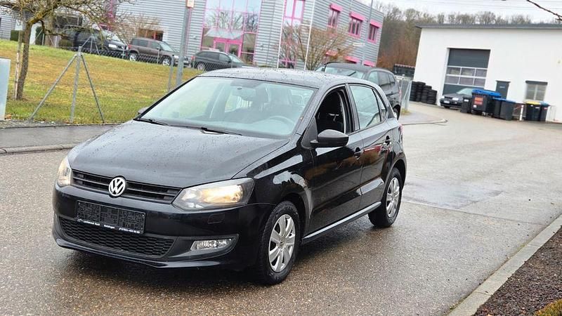 Gebraucht VW Polo Trendline 75 PS (55 kW) 2011 Schwarz Kleinwagen