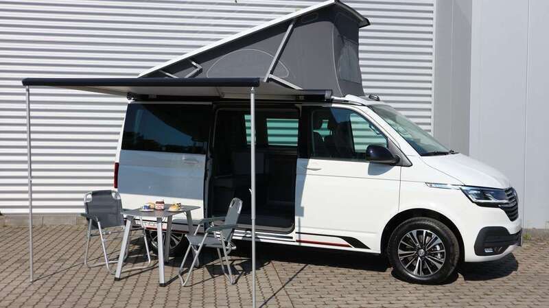 Weiß Gebraucht 2023 VW T6.1 California Van | 75.830 € (Teuer) - Bild 1/4