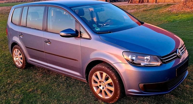 Gebraucht VW Touran 105 PS (77 kW) 2012 Blau Van / Kleinbus