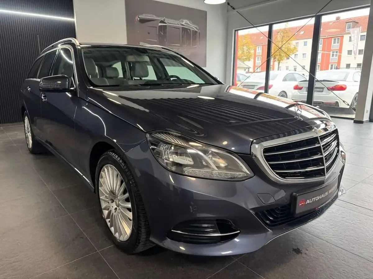Brugt Mercedes E250 Elegance 204 HK (150 kW) 2013 Blå Stationcar