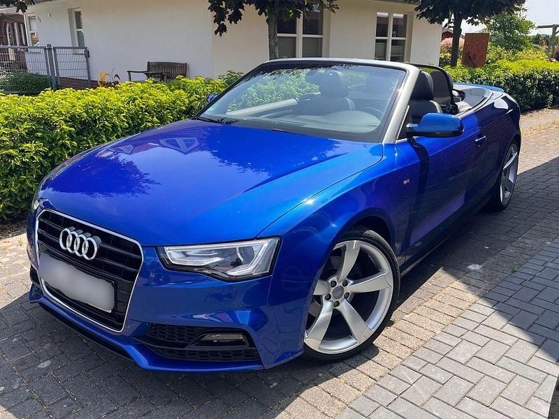 Gebraucht Audi A5 Cabriolet S-Line 177 PS (130 kW) 2016 Blau Cabrio
