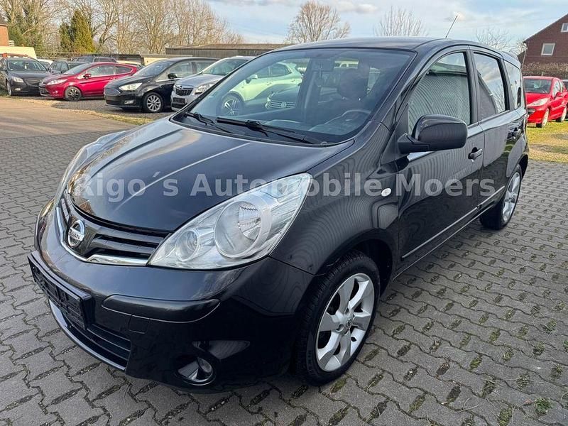 Gebraucht Nissan Note Acenta 103 PS (75 kW) 2010 Schwarz Kleinwagen