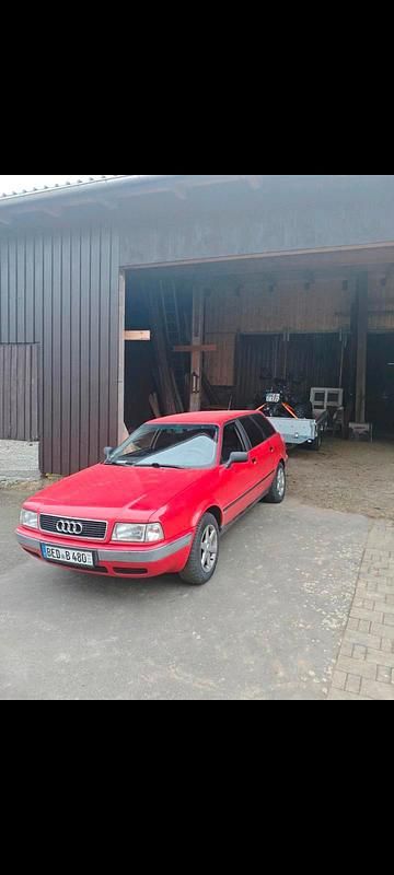 Gebraucht Audi 80 116 PS (85 kW) 1995 Rot Kombi