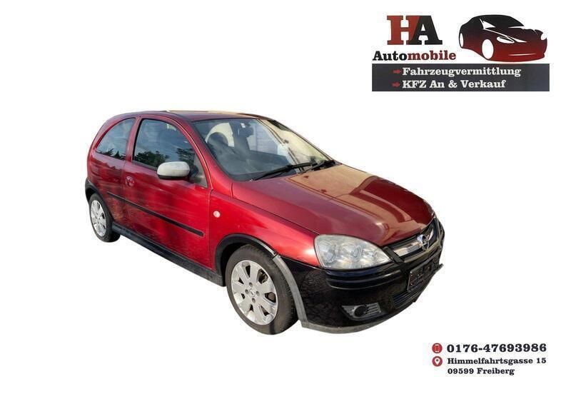 Rot Gebraucht 2006 Opel Corsa Kleinwagen | 899 € (Superpreis) - Bild 1/4