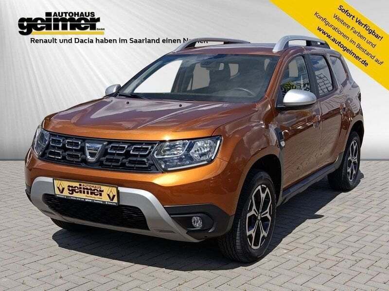Orange Gebraucht 2018 Dacia Duster Prestige SUV | 14.950 € (Teuer) - Bild 1/4