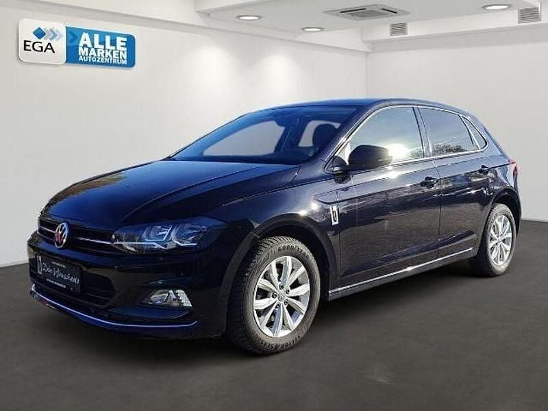 Gebraucht VW Polo Highline 116 PS (85 kW) 2019 Schwarz metallic Limousine