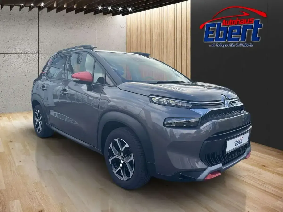 Gebraucht Citroën C3 Aircross PureTech 110 PS (80 kW) 2022 Platinumgrau SUV