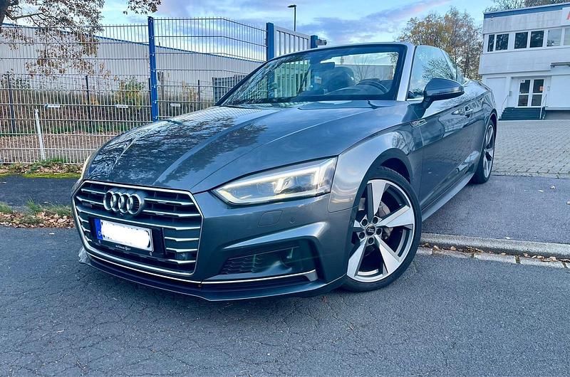 Grau Gebraucht 2017 Audi A5 Cabriolet S-Line Cabrio | 23.900 € - Bild 1/4