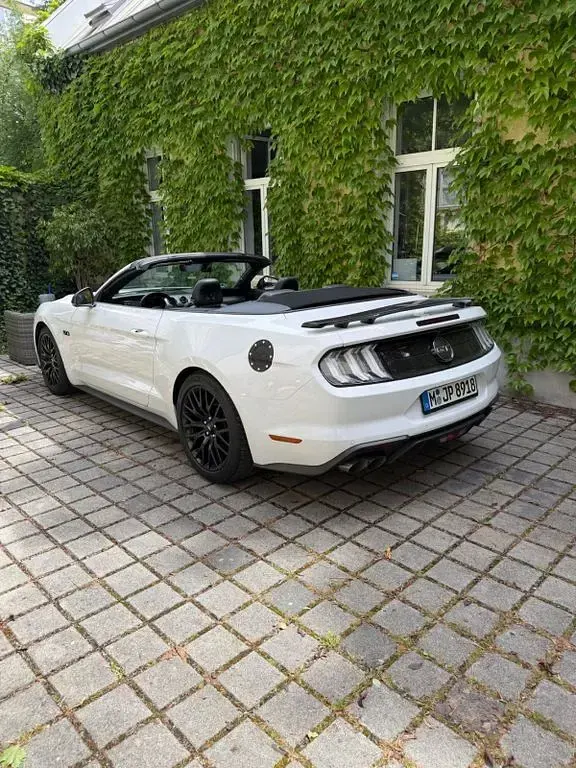 Gebraucht Ford Mustang GT 450 PS (330 kW) 2020 Weiß Cabrio