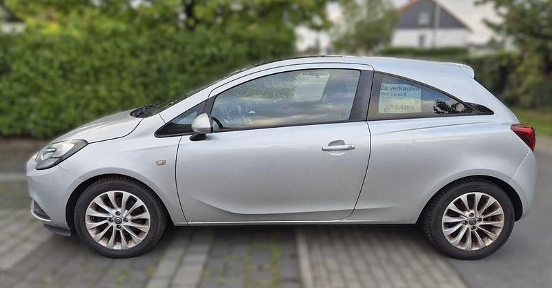 Gebraucht Opel Corsa drive 90 PS (66 kW) 2015 Silber Limousine