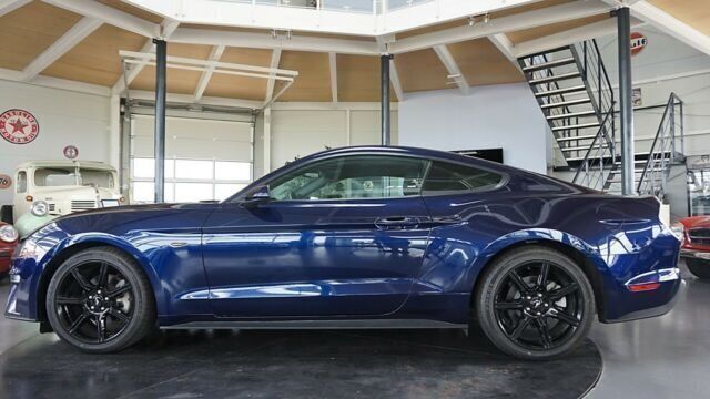 Gebraucht Ford Mustang 314 PS (230 kW) 2019 Blau metallic Coupé
