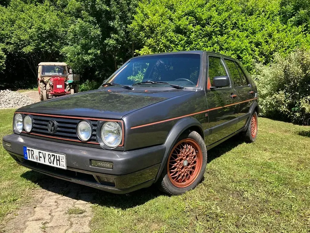 Gebraucht VW Golf II GTD 80 PS (58 kW) 1990 Grau Kleinwagen