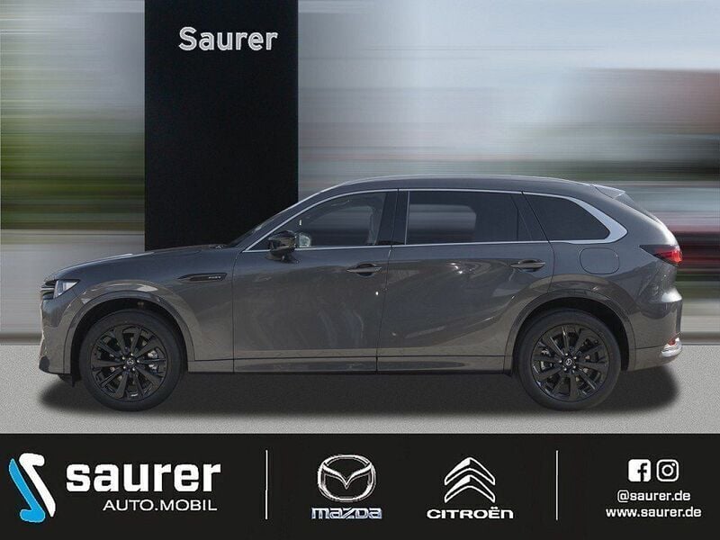 Grau Neu 2025 Mazda CX-80 Homura-Line SUV | 52.890 € (Fairer Preis) - Bild 1/4