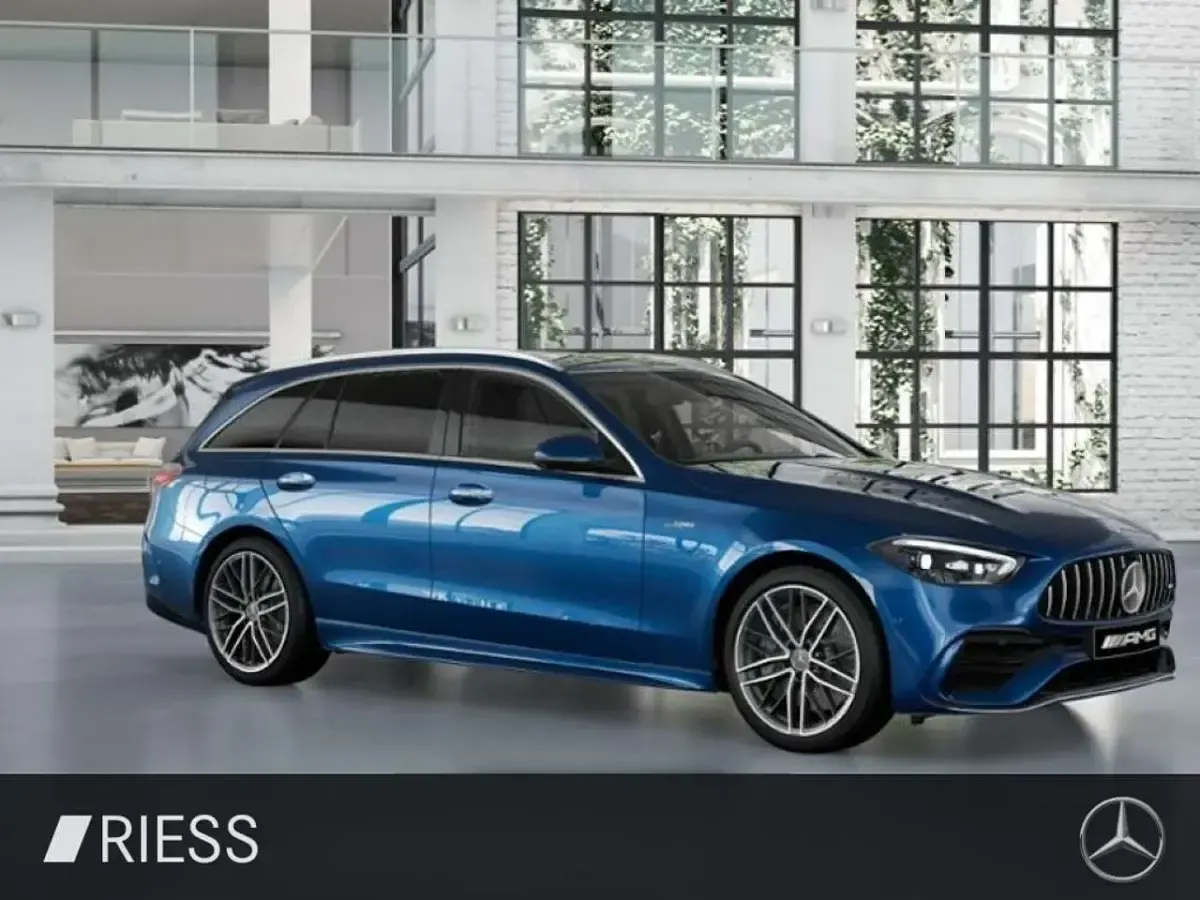 Gebraucht Mercedes C43 AMG AMG 408 PS (300 kW) 2022 Spektralblau Kombi