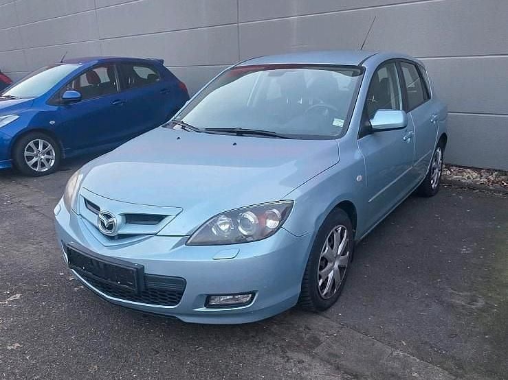 Blau Gebraucht 2008 Mazda 3 Limousine | 900 € (Superpreis) - Bild 1/4