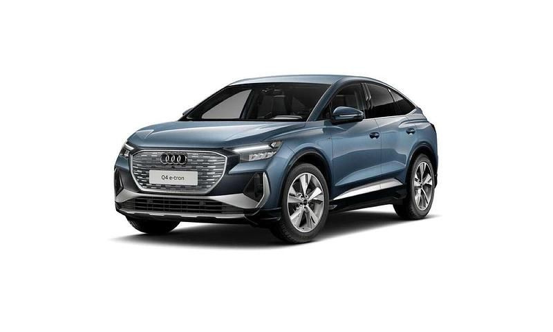 Gebraucht Audi Q4 e-tron S-line plus 210 kW (286 PS) 2025 Geysirblau metallic SUV