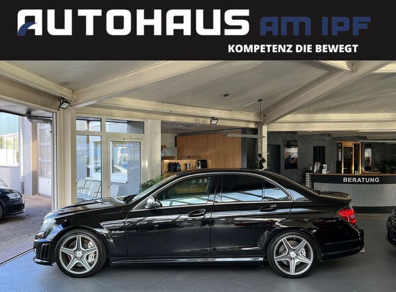 Schwarz Gebraucht 2008 Mercedes C63 AMG AMG Limousine | 37.990 € (Fairer Preis) - Bild 1/4