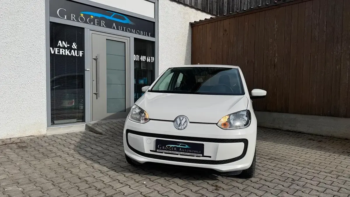 Gebraucht VW up! 59 PS (43 kW) 2014 Weiß Kleinwagen