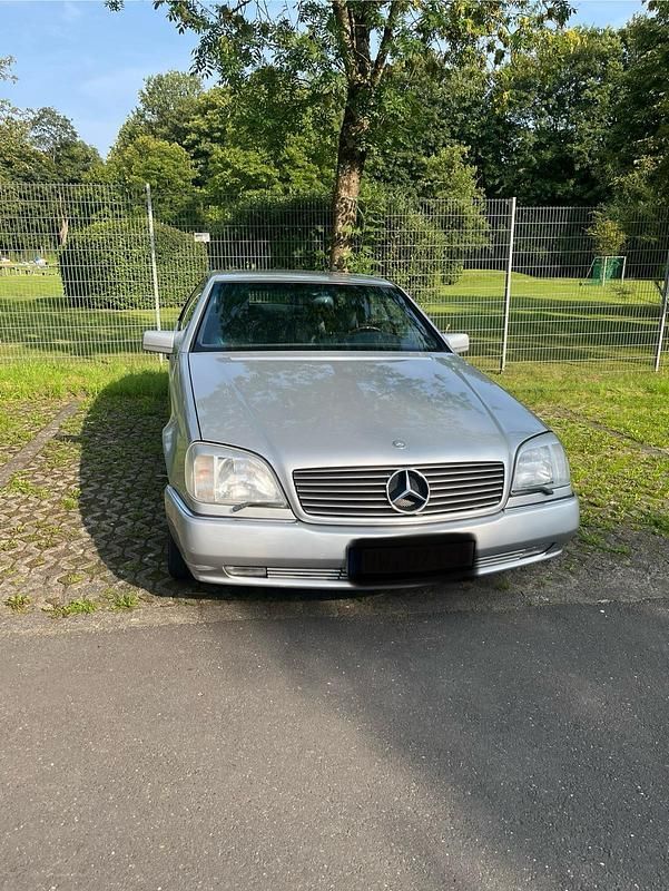 Silber Gebraucht 1993 Mercedes 600 Coupé | 19.000 € - Bild 1/4