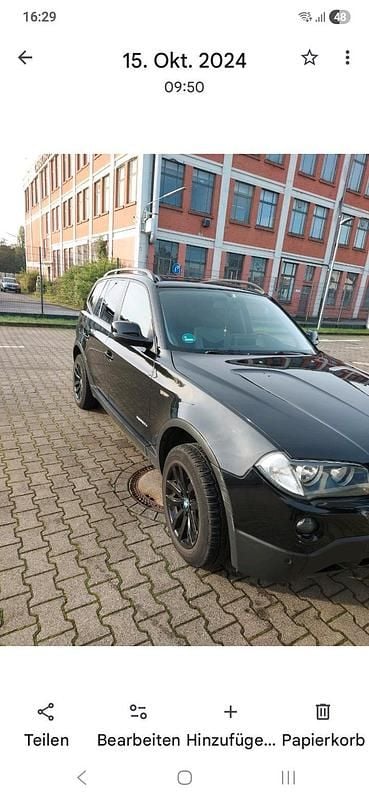 Gebraucht BMW X3 184 PS (135 kW) 2010 Schwarz SUV