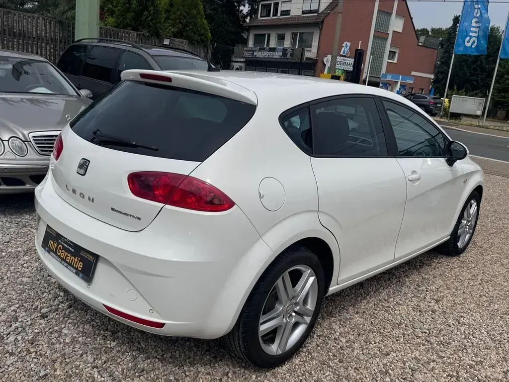 Gebraucht Seat Leon Copa 105 PS (77 kW) 2011 Weiß Kleinwagen