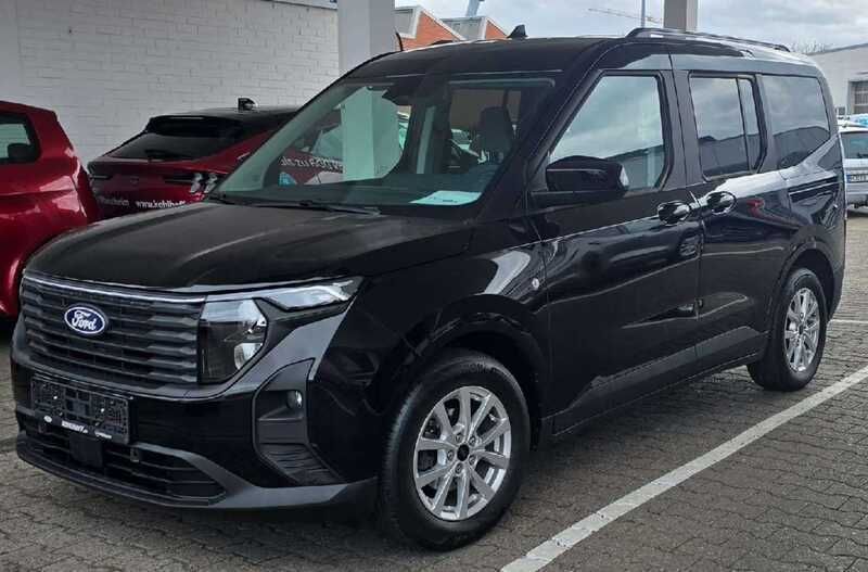 Schwarz Gebraucht 2024 Ford Tourneo Courier Titanium Van / Kleinbus | 25.270 € (Fairer Preis) - Bild 1/4